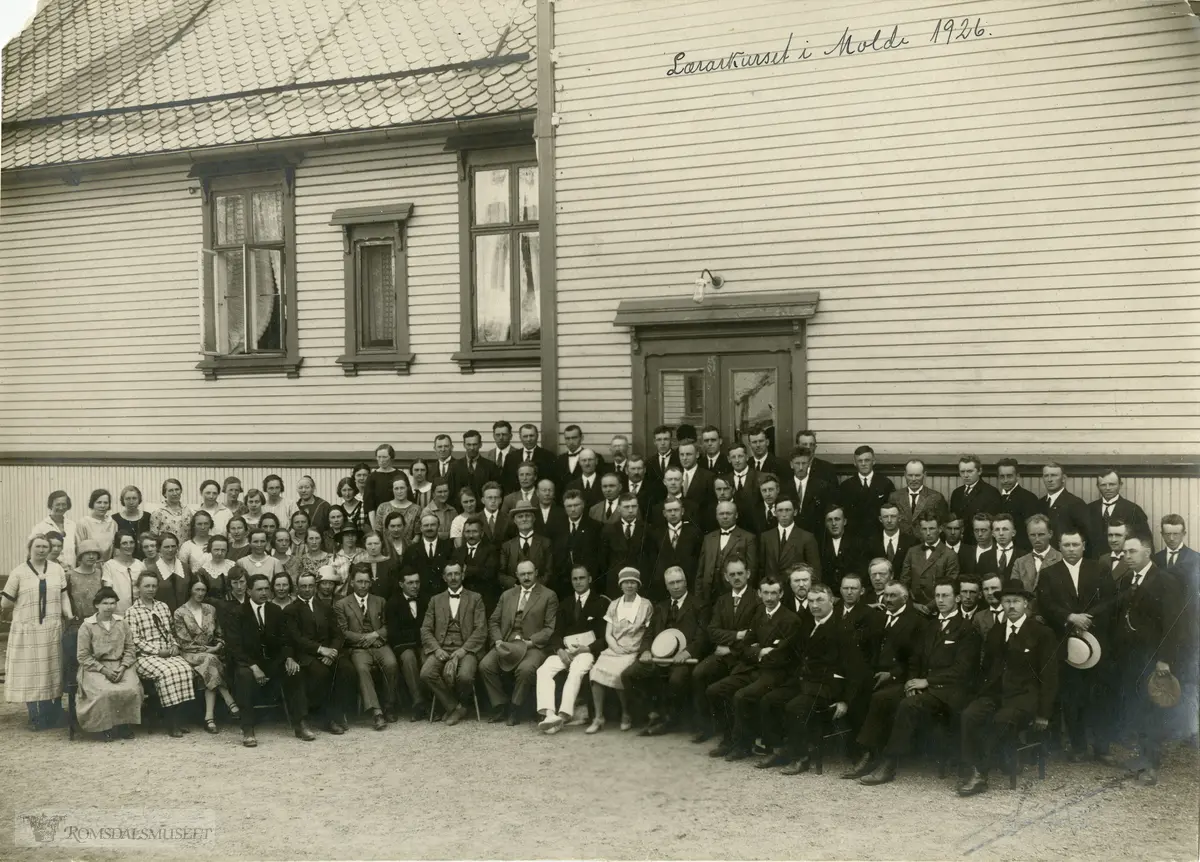 "Lærerkurset i Molde 1926"