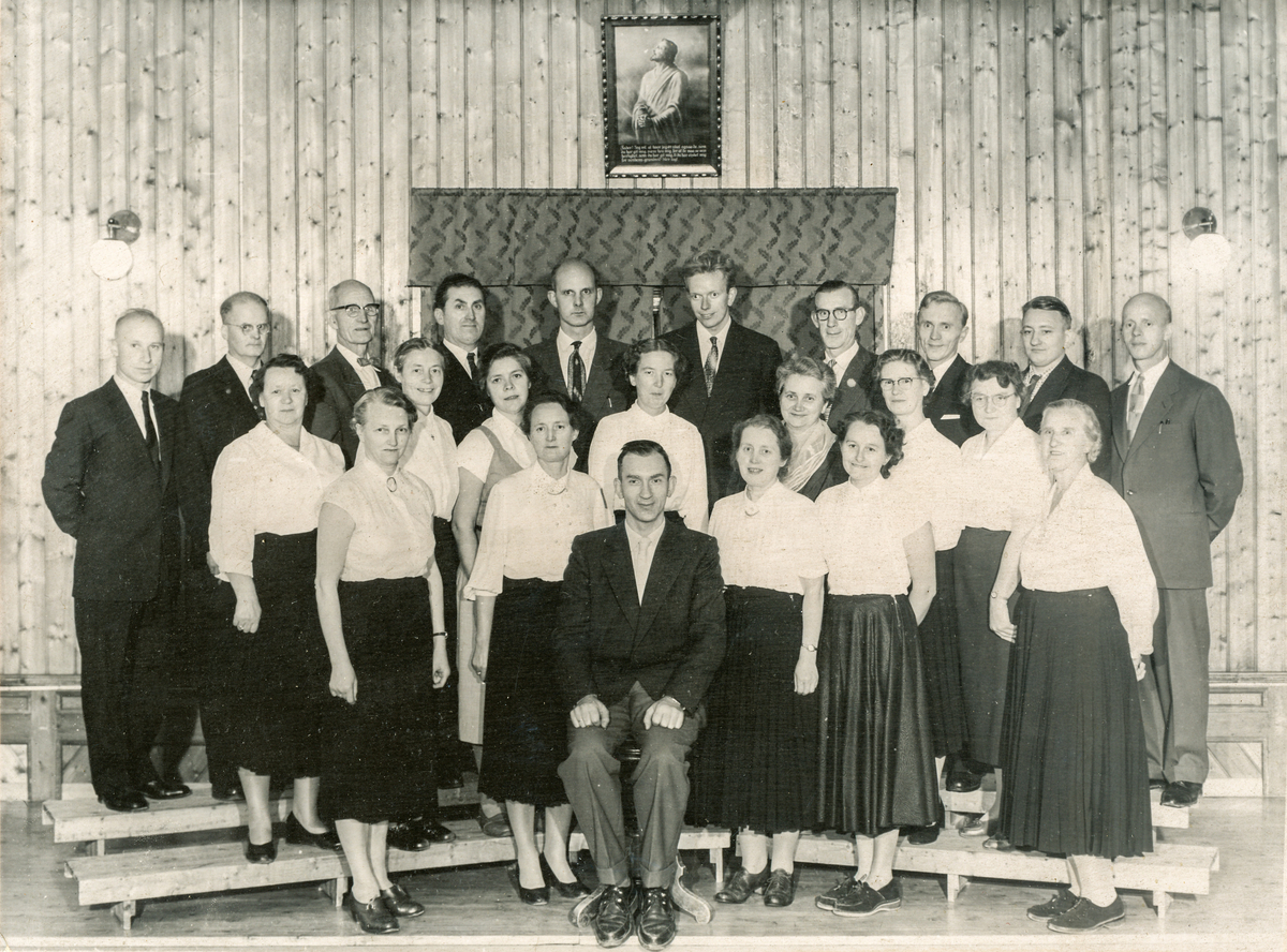 Misjonskoret på 1950-talet. 