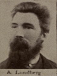 Borhauer August Lundberg (1847-1903) (Foto/Photo)