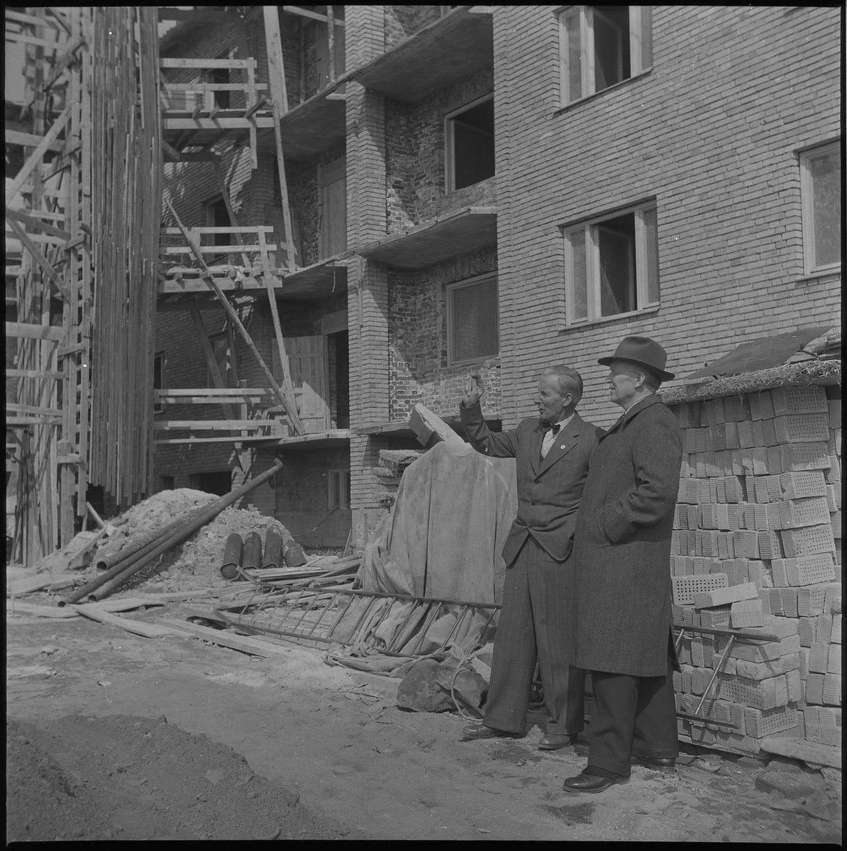 Stockslycke, okända män. 22 april 1950