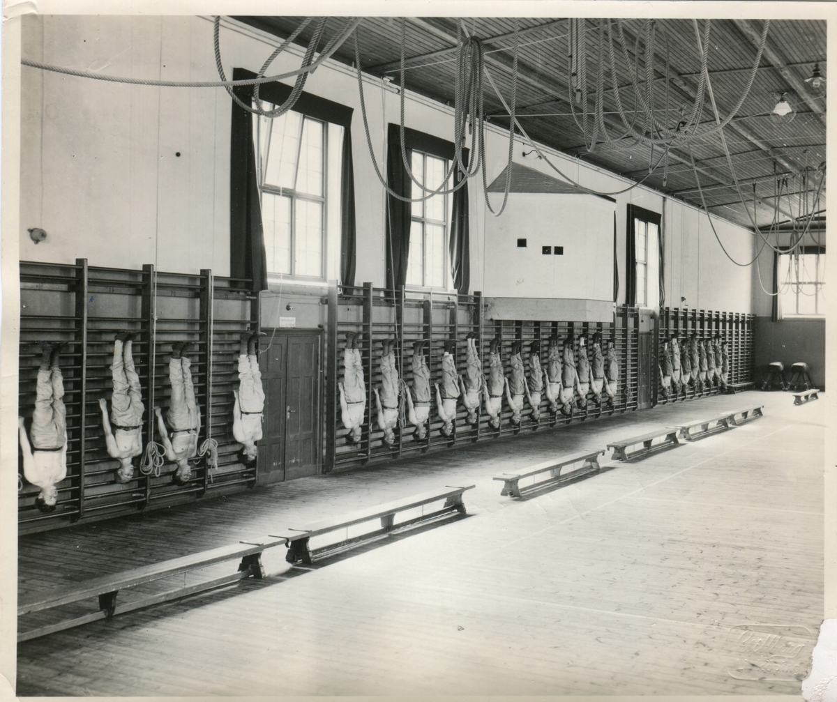 I 4 Gymnastiksal 1940tal.
