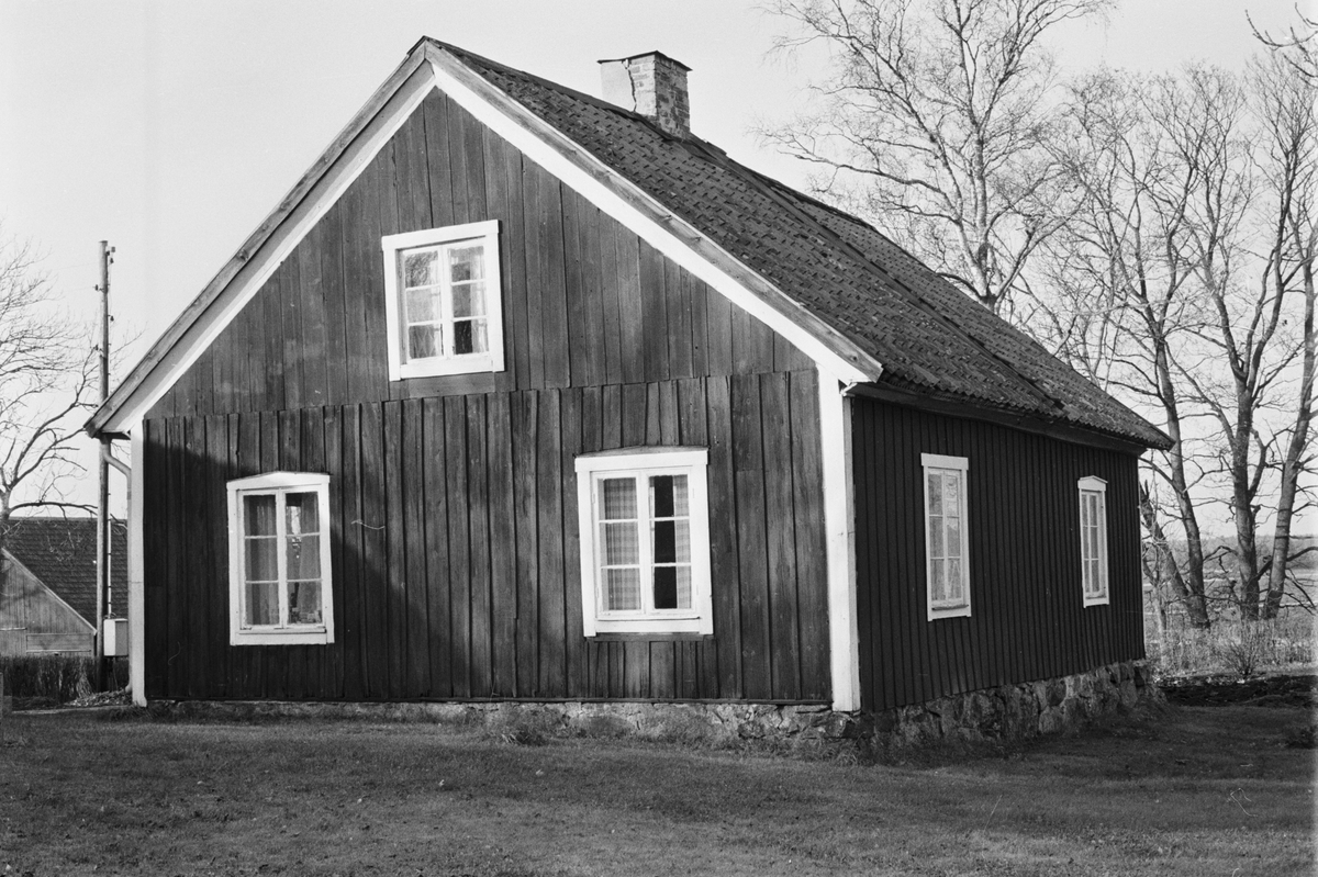Bostadshus, Norrhällby 3:4, Norrgården, Vaksala socken, Uppland 1978