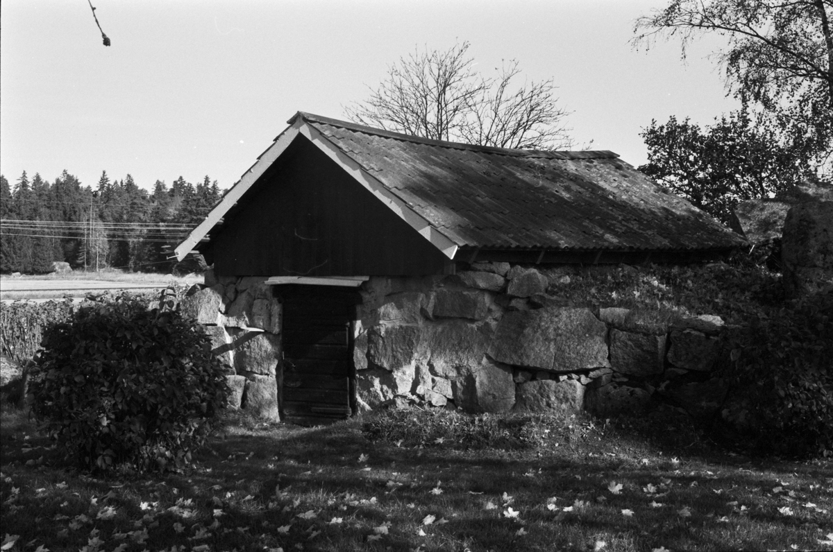 Källare, Långtibble 10:9, Dragontorpet, Vänge socken, Uppland 1984
