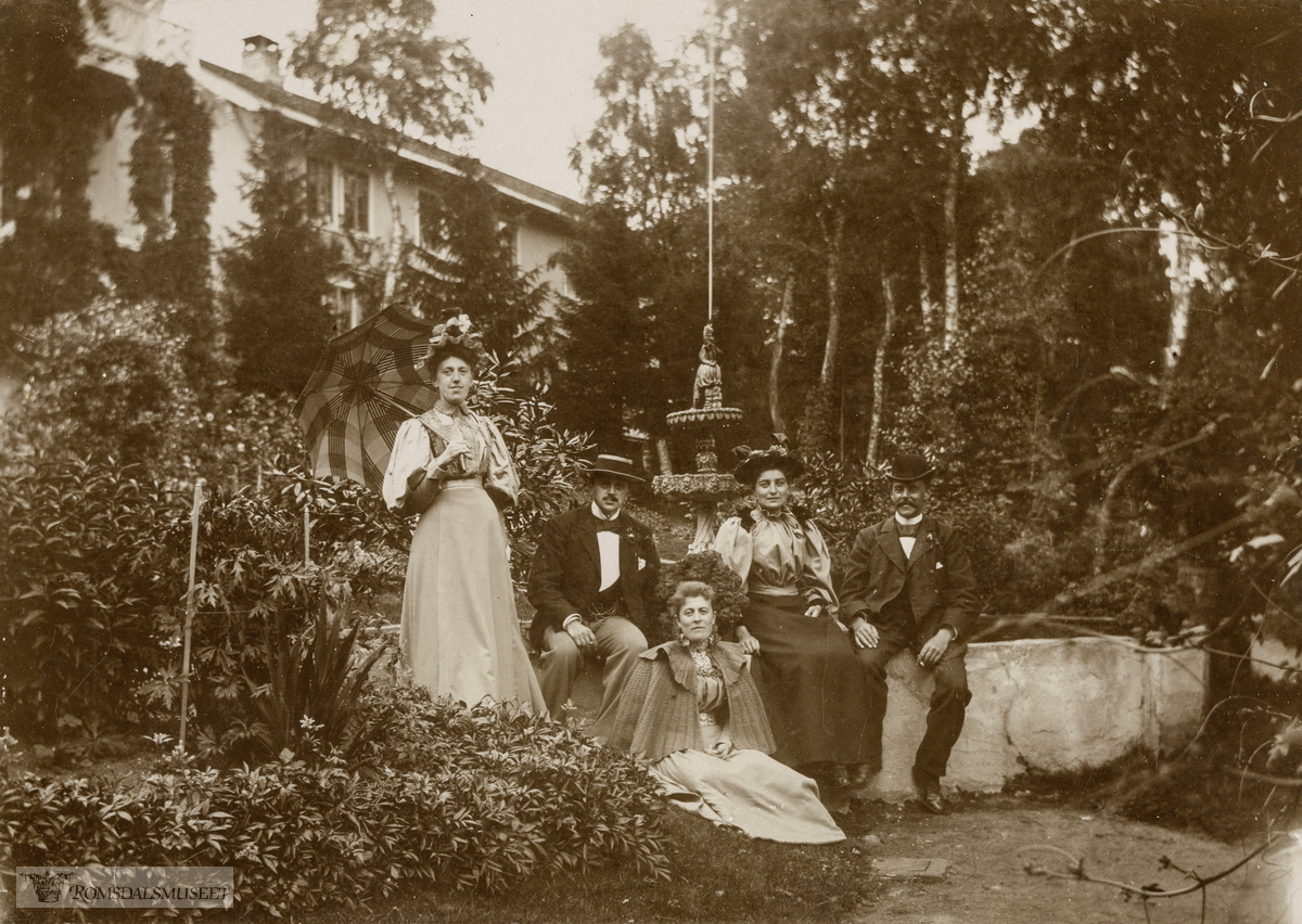 Villa Retiro i bakgrunnen.."Sommeren 1896"