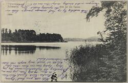 Postkort fra Johanne til Olava Lunde. Bildet er tatt utover 
