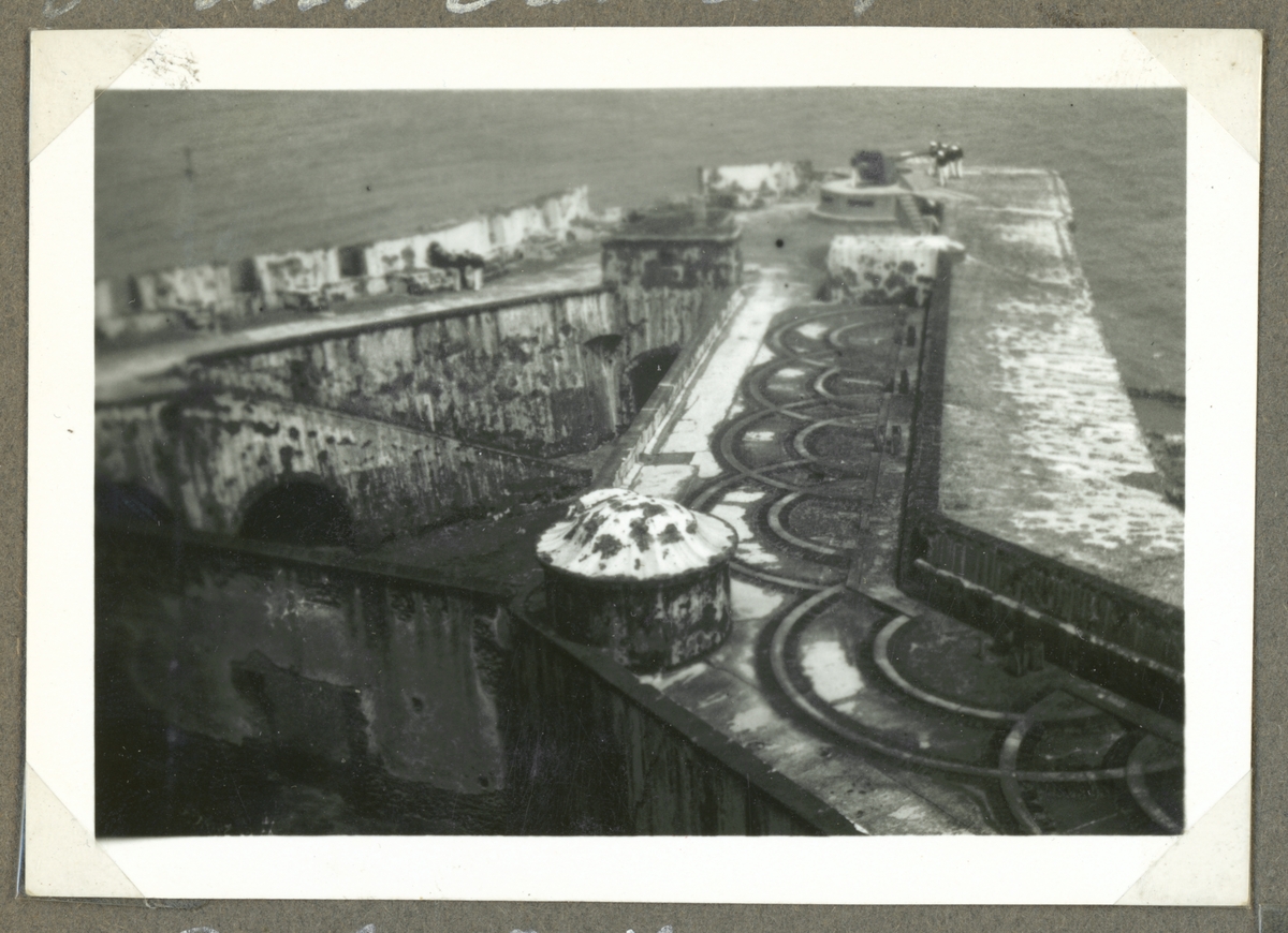 Bilden visar fästningen San Felipe del Morro i San Juan.
