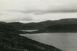Hammerfest havn og Storvannet rett etter andre verdenskrig