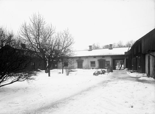 Gårdsinteriör på Hamngatan nr 16, Västerås.