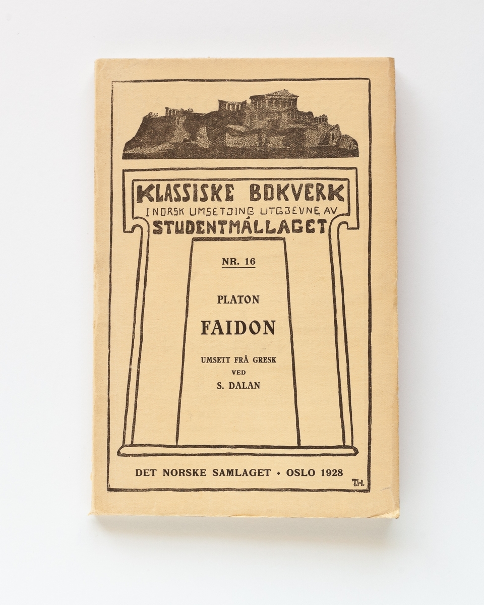 Platon: Faidon - Nynorsk kultursentrum / DigitaltMuseum