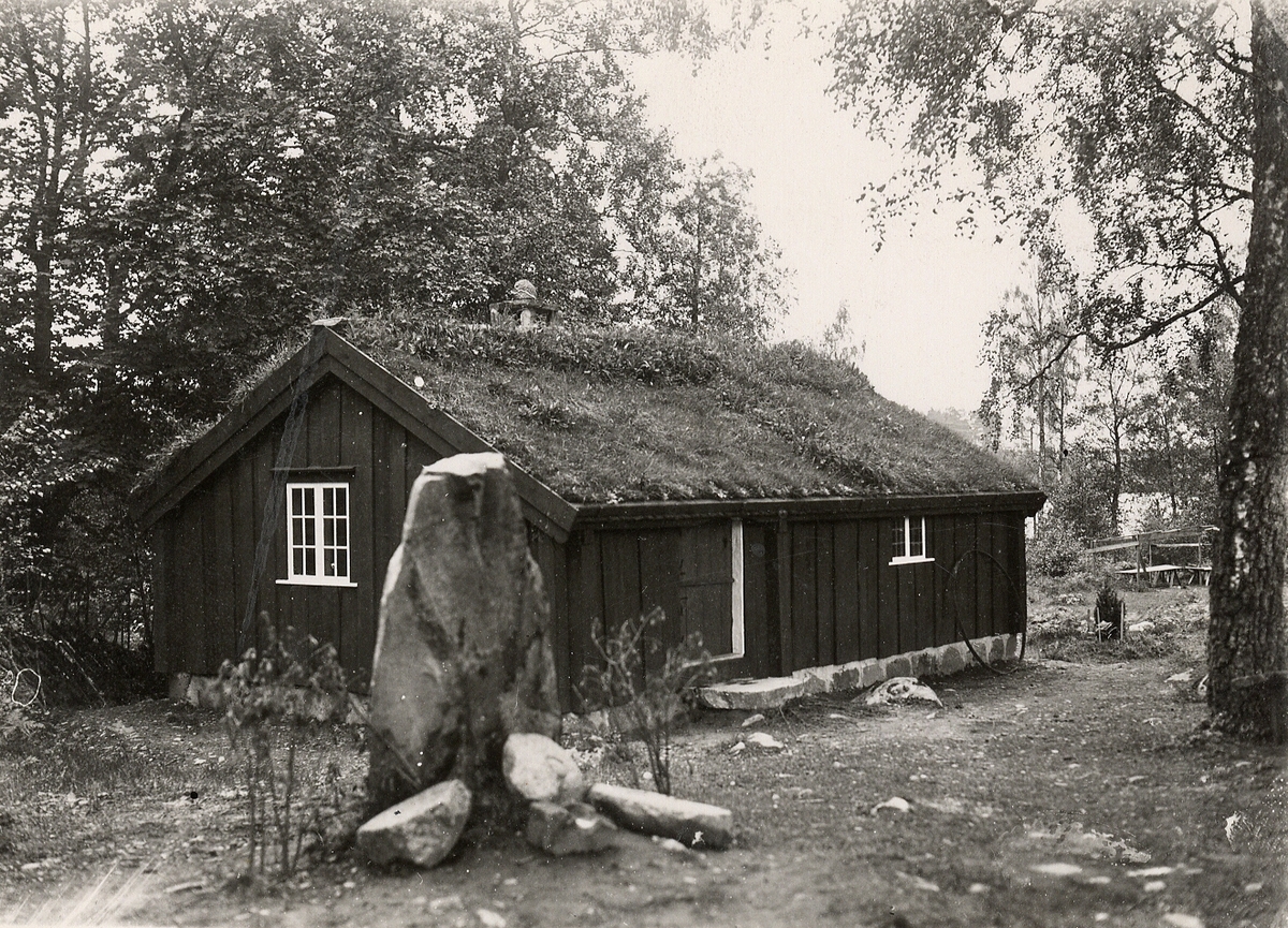 Torpstuga m.m., Sjösås hembygdspark, 1937.