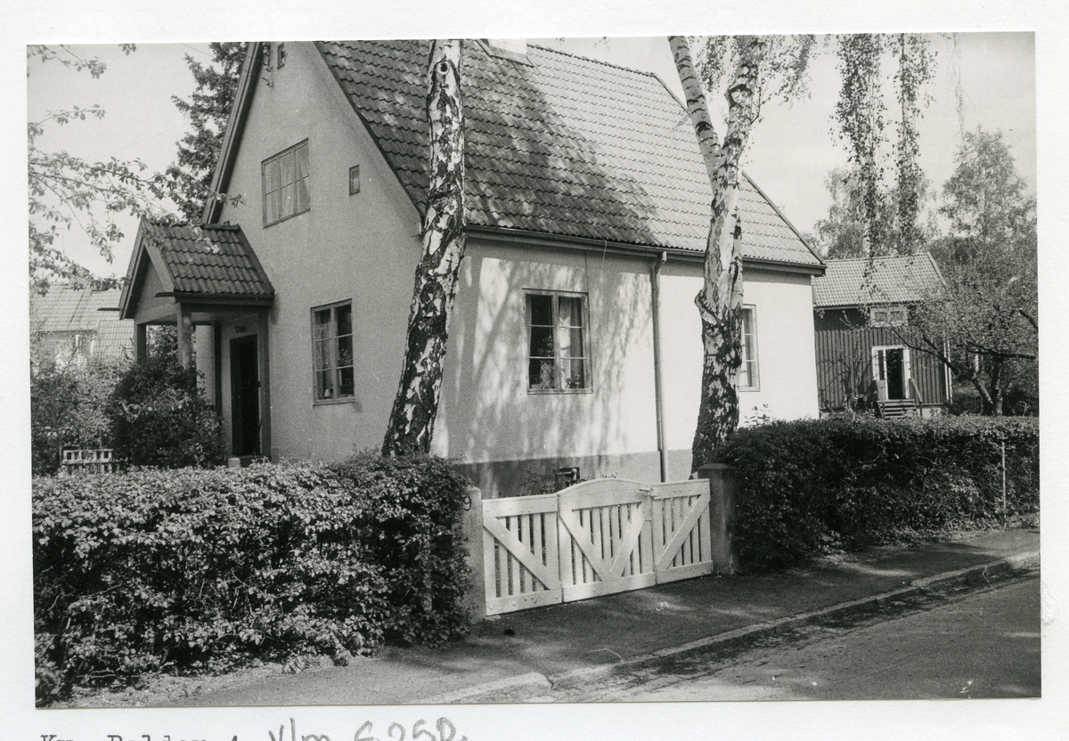 Västerås, Blåsbo.
Kv. Balder 4. 1972.