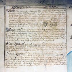Charta öfver Westerås stad uti Westmanneland författad 1751 