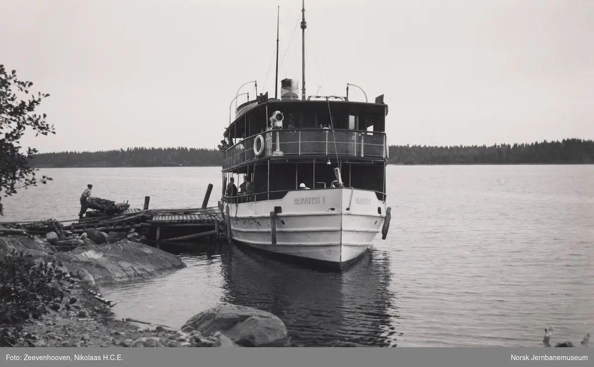 Dampbåt SS Heinävesi i ruten Kuopio-Heinävesi-Savonlinna