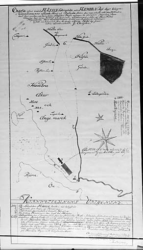 Karta år 1774. Västerås.