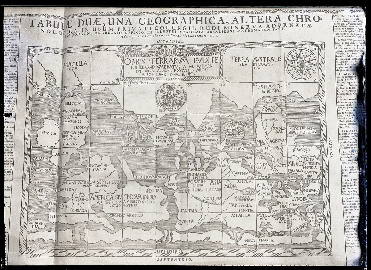 Världskarta år 1610.