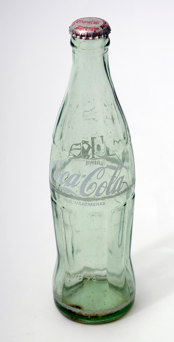 Brusflaske til leskedrikk Coca Cola