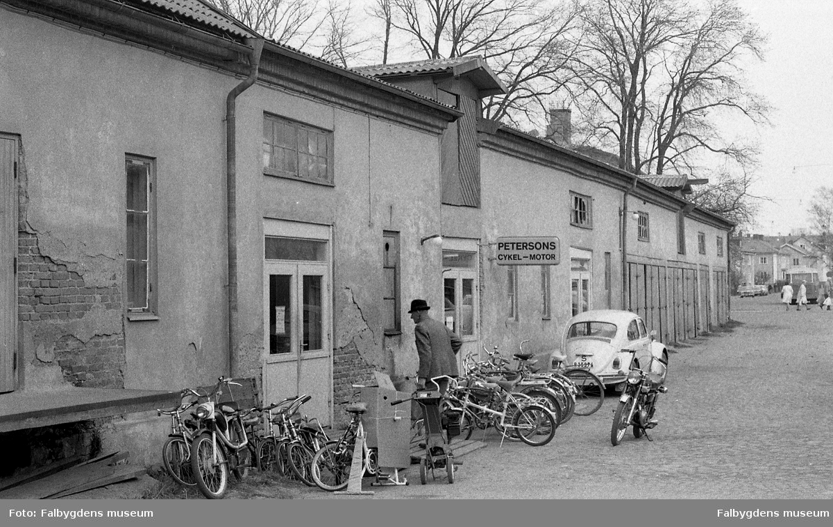 Byggnadsinventering 1972. Boktryckaren 4, längan mot Flygares gränd.