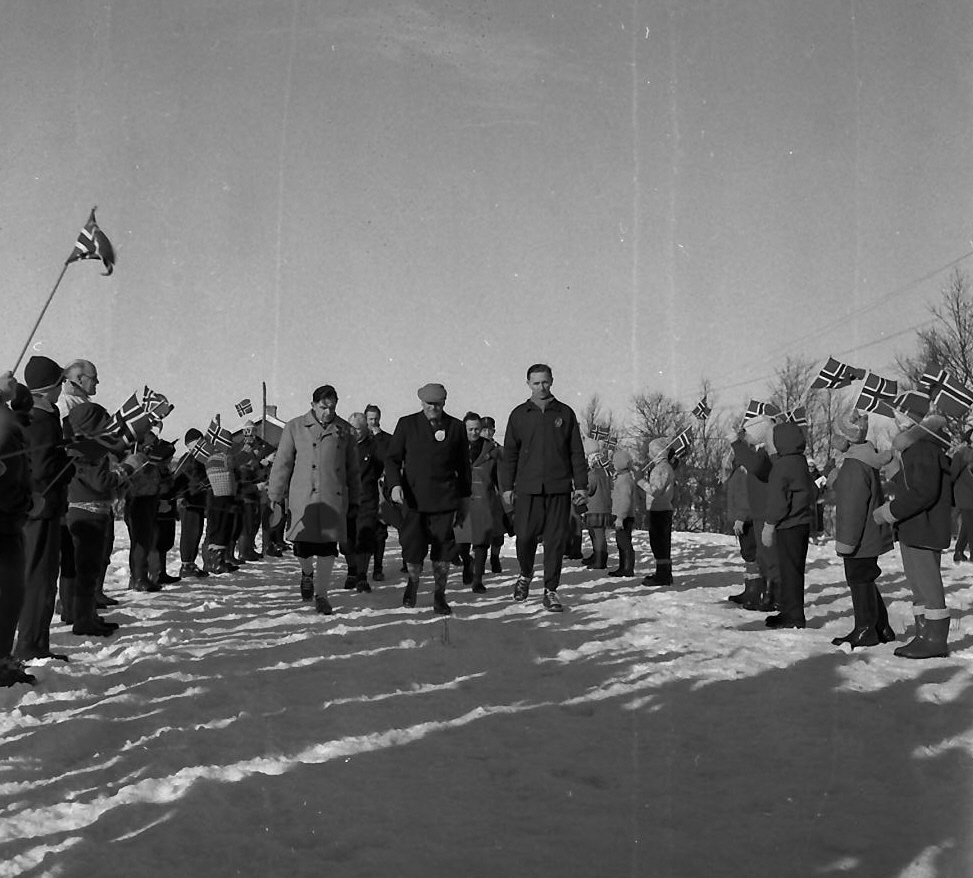 NM på ski på Røros i 1961. 