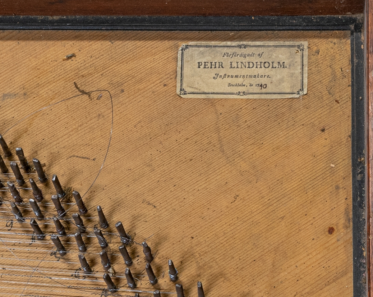 Klavikord från 1790.