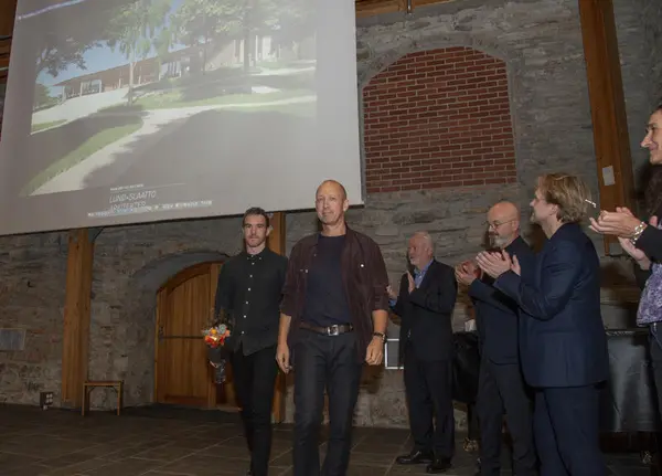 Premieutdeling arkitektkonkurranse.