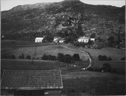Landskap frå Viland i Ølensvåg sett mot nordvest, 1919.