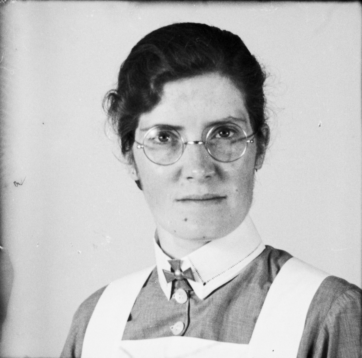 Nora Landström från Östhammar, Uppland, 1937