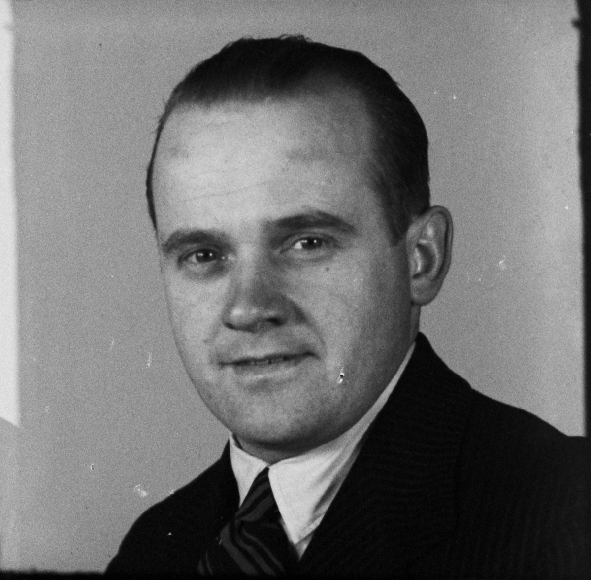Hjalmar Spets från Uppskedika, Hökhuvud socken, Uppland 1937