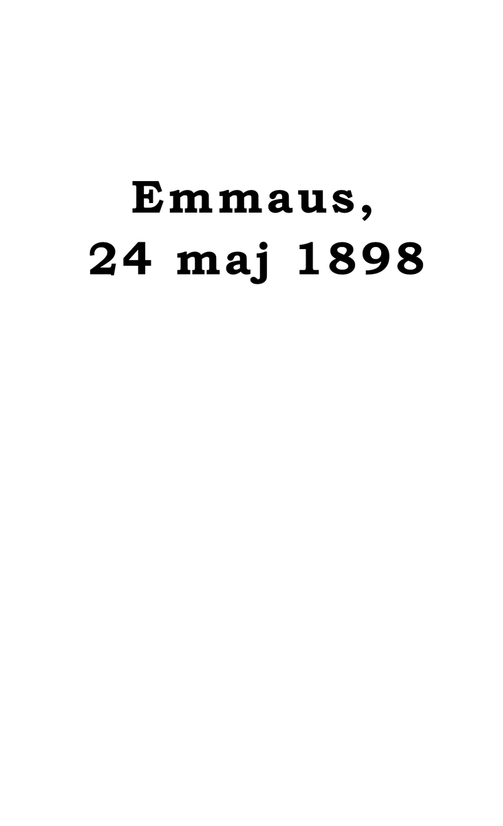 Brev från Jerusalem och Emmaus år 1898, av Hollisbetes Jon Jonsson till hans föräldrar.