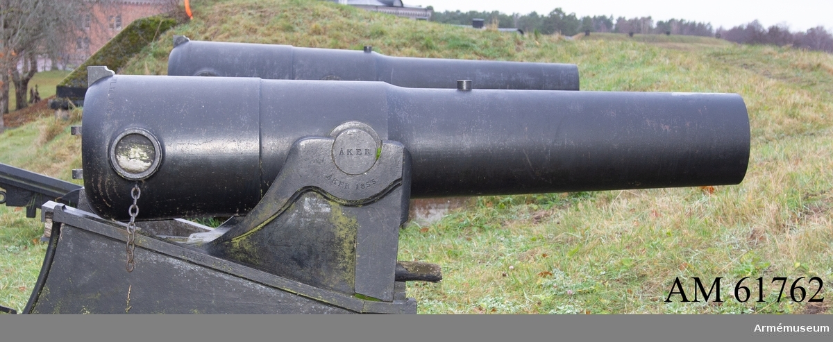 Grupp F I.
Eldrör till 23 cm lätt slätborrad kanon m/1852.