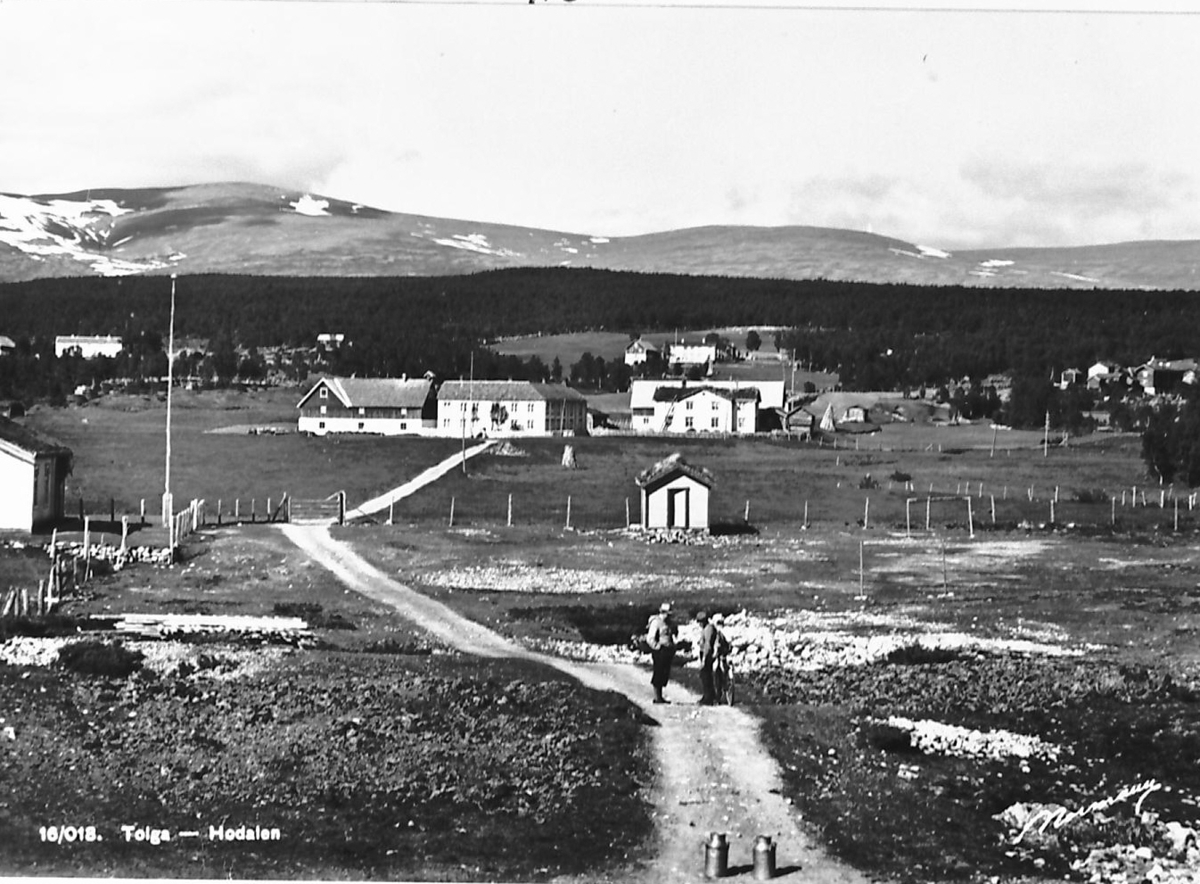 Hodalen, øst for hovedvegen, mot Ryalen