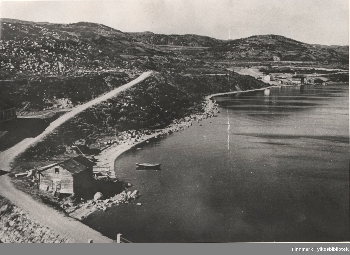 Bugøyfjord, postkort.