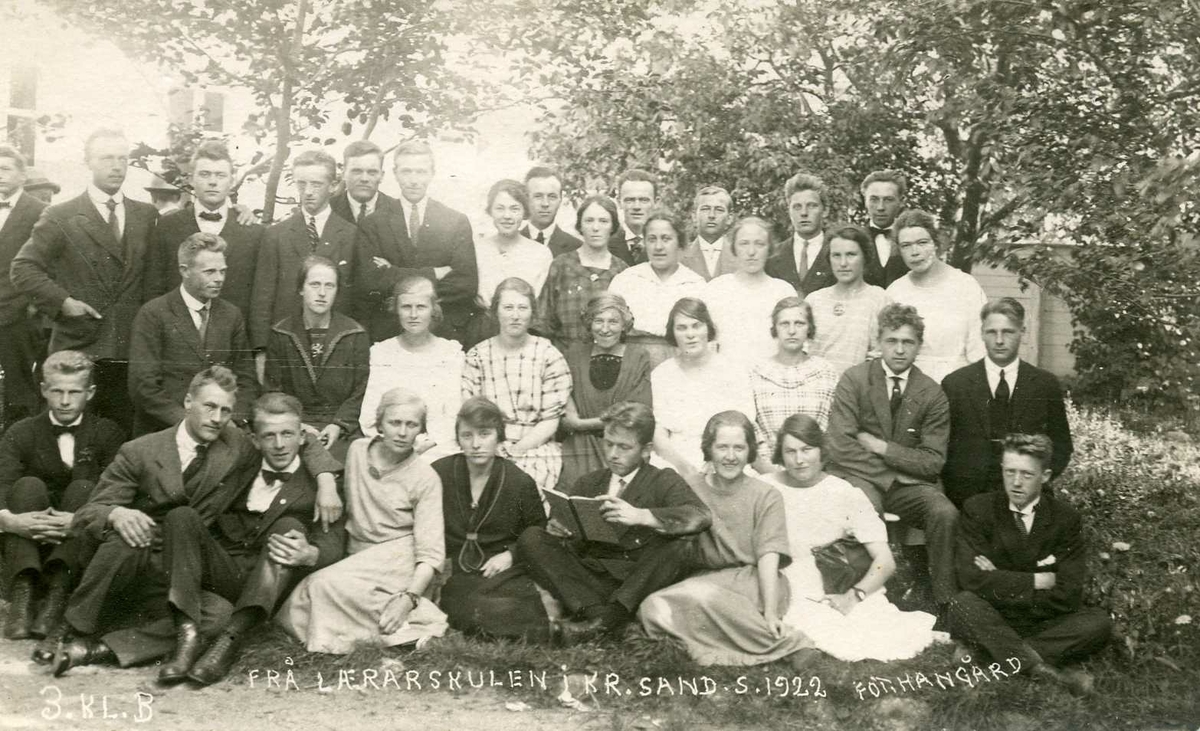Lærarskulen i Kristiansand 1922
