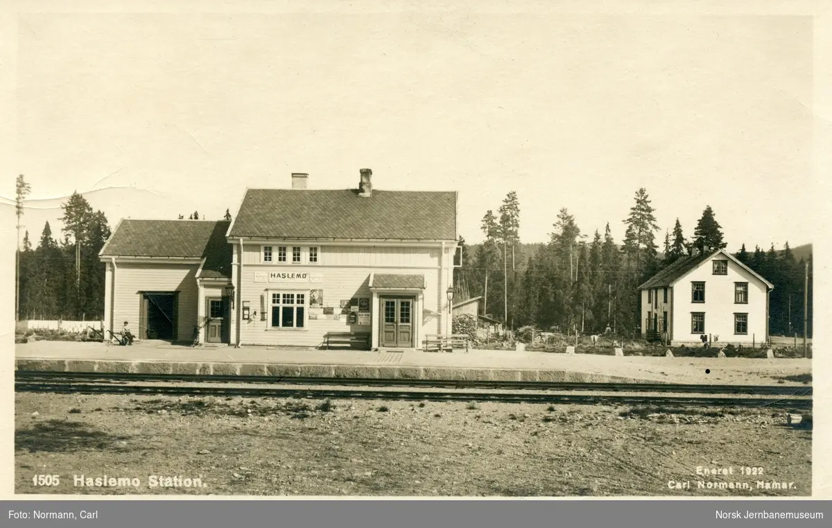 Haslemo stasjon på Solørbanen