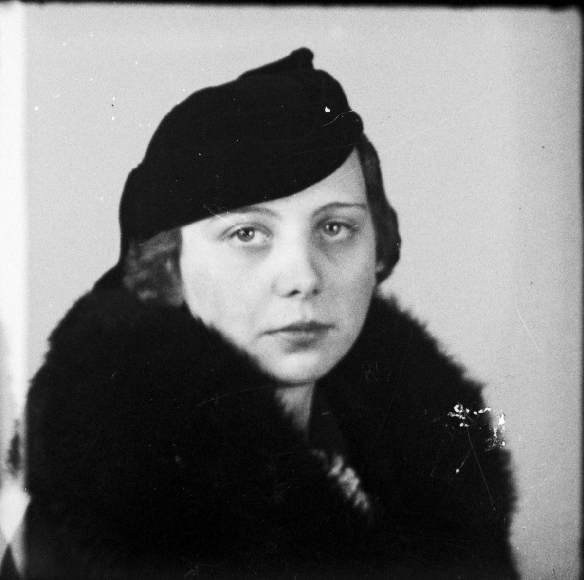 Märta Zetterqvist från Östhammar, Uppland, 1937
