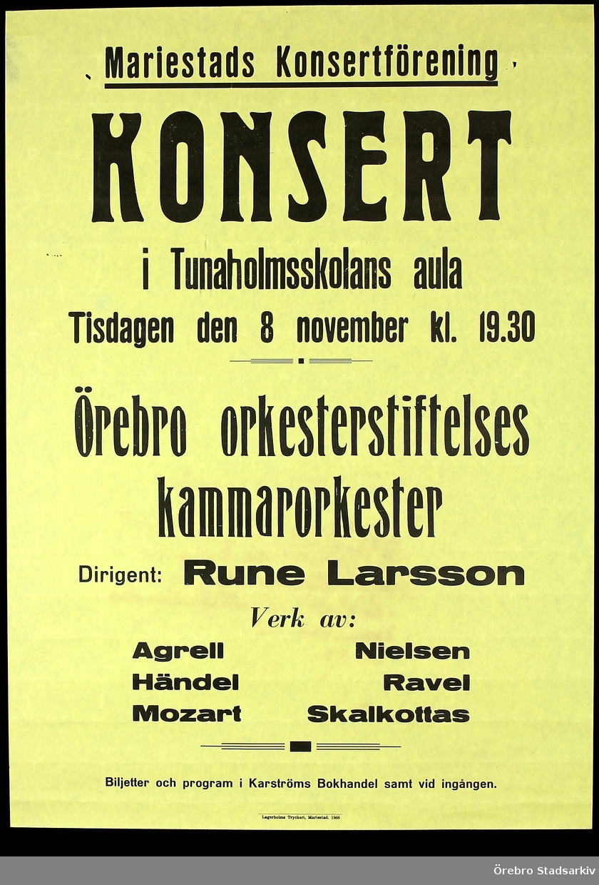 Dirigent Rune Larsson