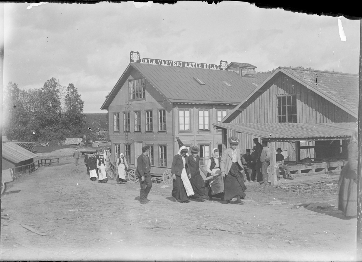 Dala Väveri AB, Säter, Dalarna, före 1913