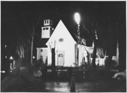 Egersund kirke, desember 1972.
