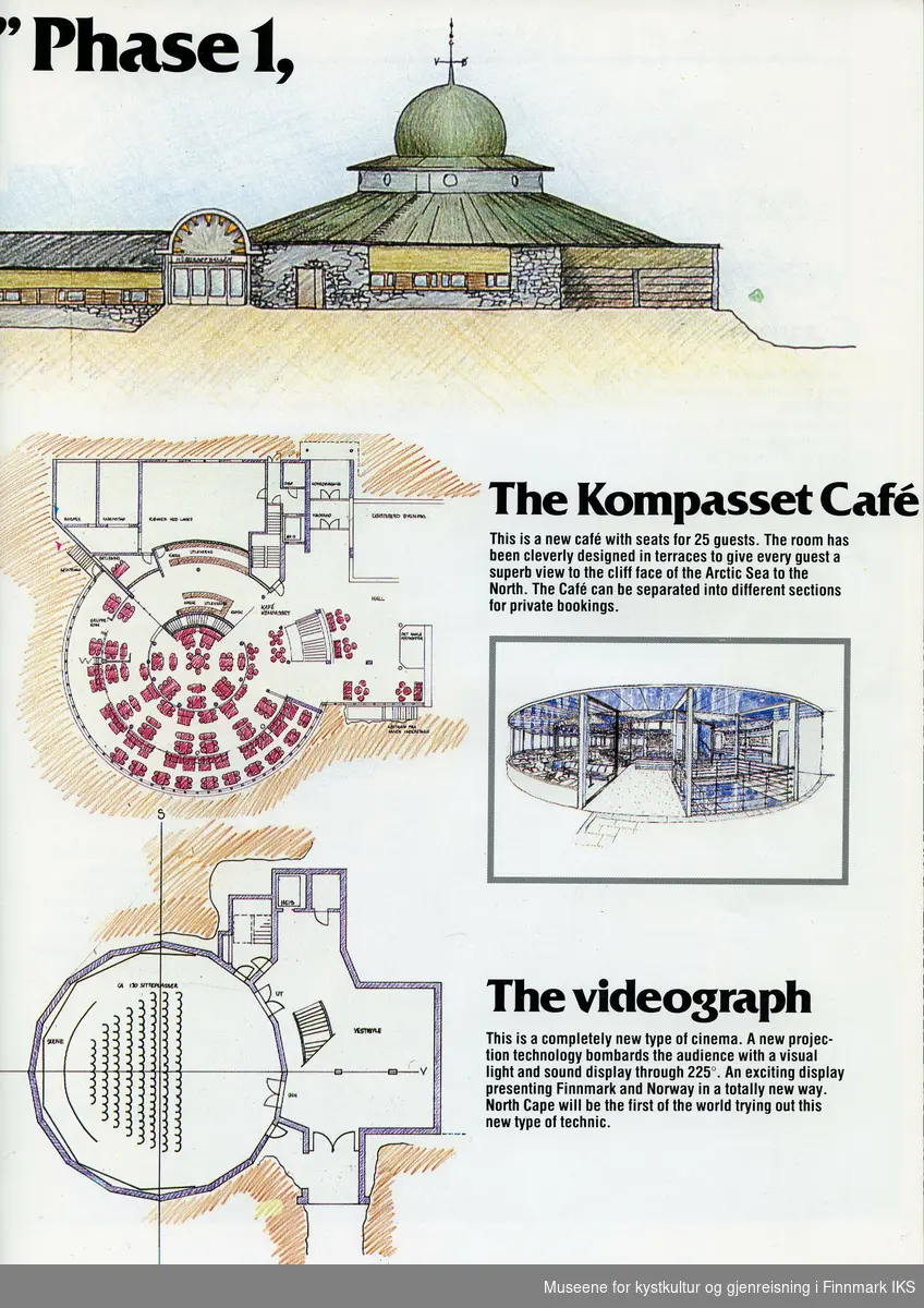Infobrosjyre på engelsk om prosjektet "Nordkapp 1990".