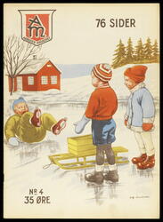 Arbeidermagasinet - Magasinet for alle. Forside Nr. 4. 1933.