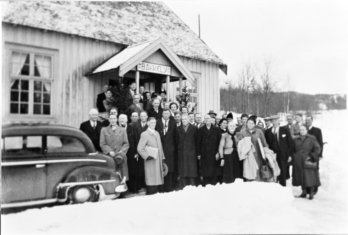 Begravelsen av Jørgen Tysbotn, Bakkely