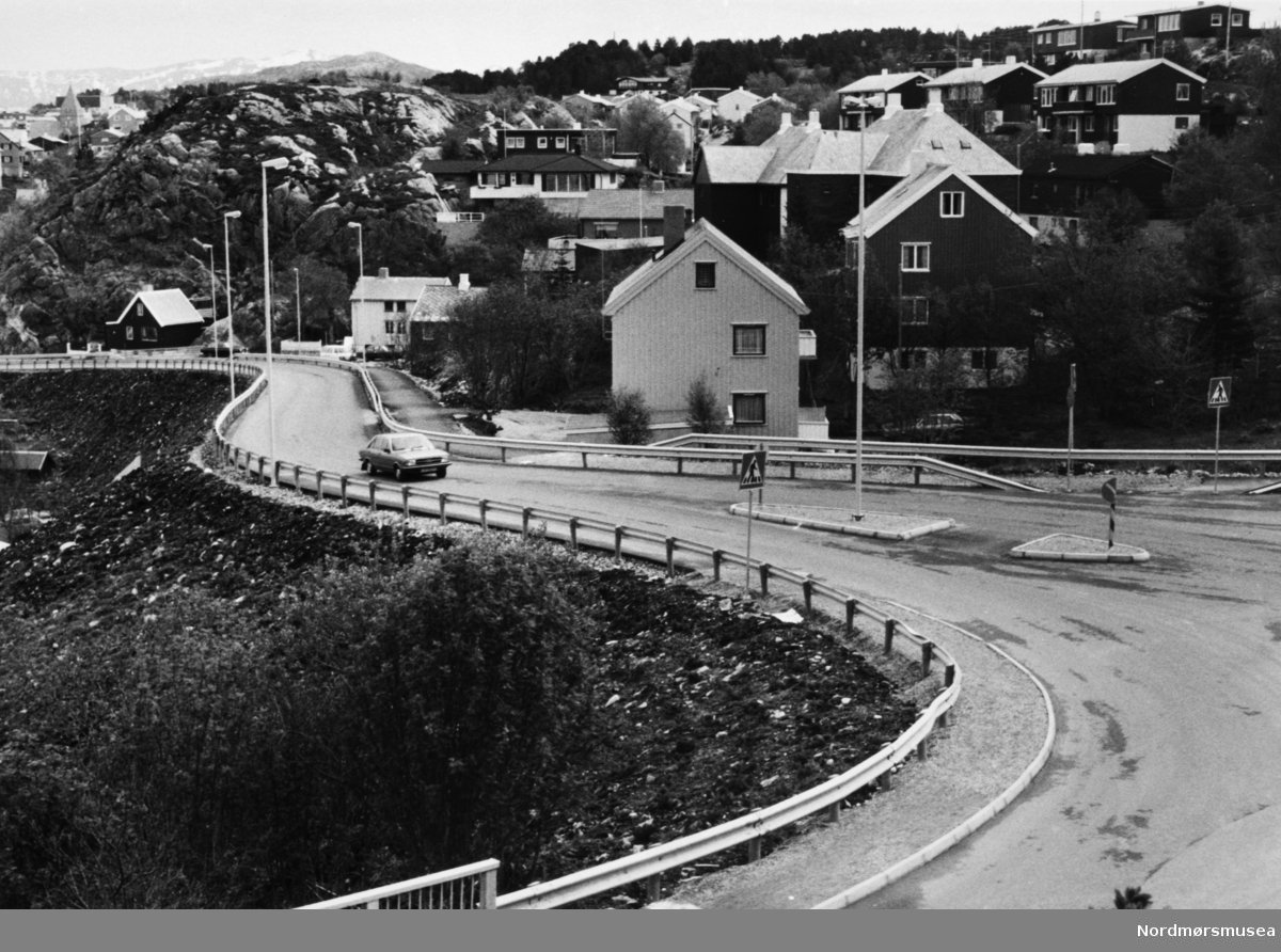 Foto fra Innlandet i Kristiansund. Fotoarkivet stammer fra Nordmørsposten, og inngår nå i Nordmøre museums fotosamlinger.