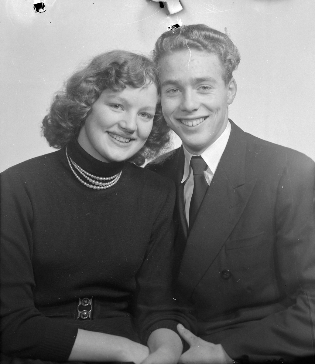 Elever ved Fredheim ungdomsskole, Johannes Leines med dame