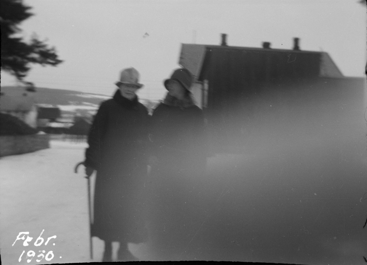 Maja Haugom og Sigrid Solberg på Gjøvik - Maihaugen / DigitaltMuseum