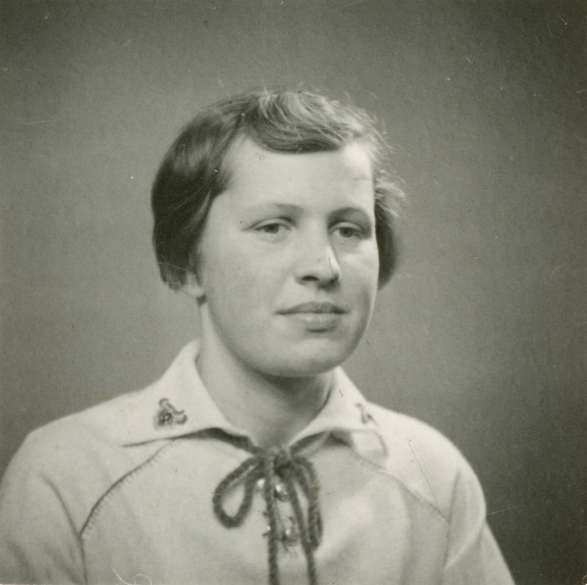 Ungdomsfoto av Marit Valen Li.