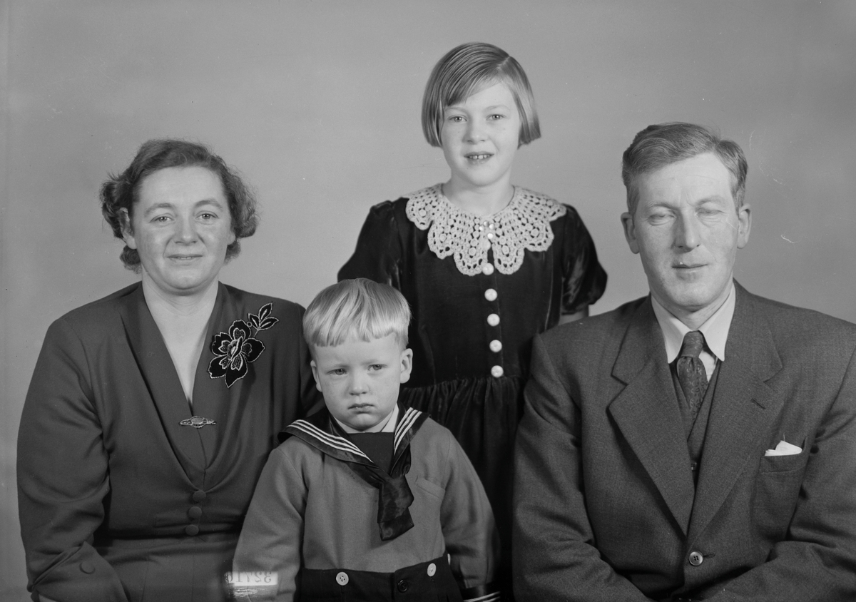 Karl Grongstad med familie