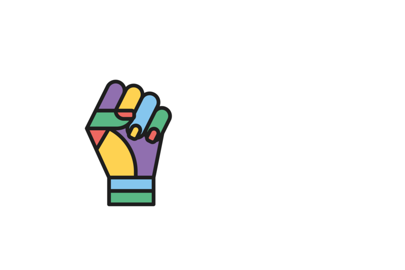 Skeivt Kulturår logo hvit (Foto/Photo)