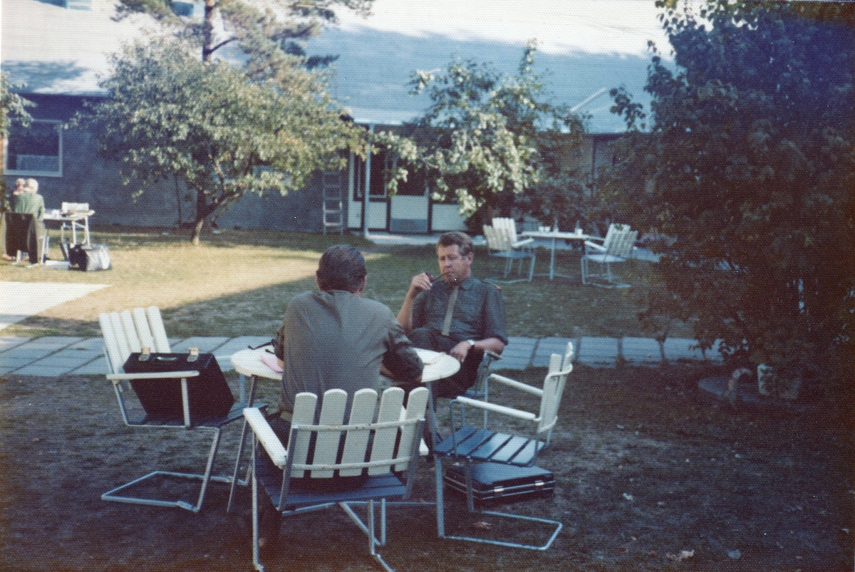 Generalläkaren. 
Underhållsfältövning på Gotland 1975.