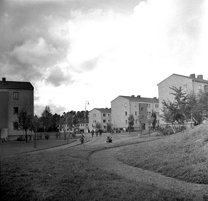 Flerfamiljshus i "ASEA-stan", Gideonsberg, Västerås.