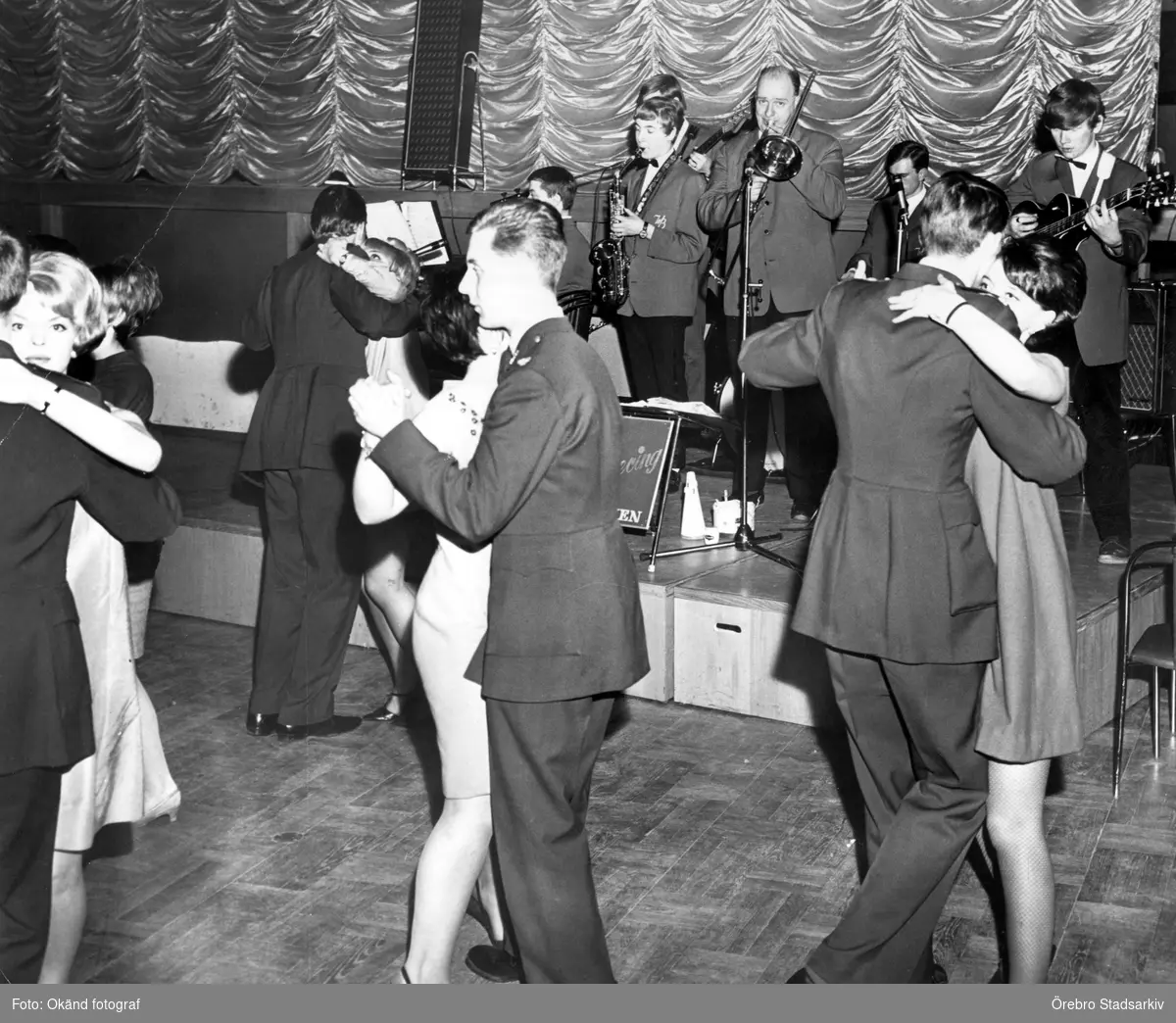 Kompaniafton på Club 700, 1967 - Örebro Stadsarkiv / DigitaltMuseum