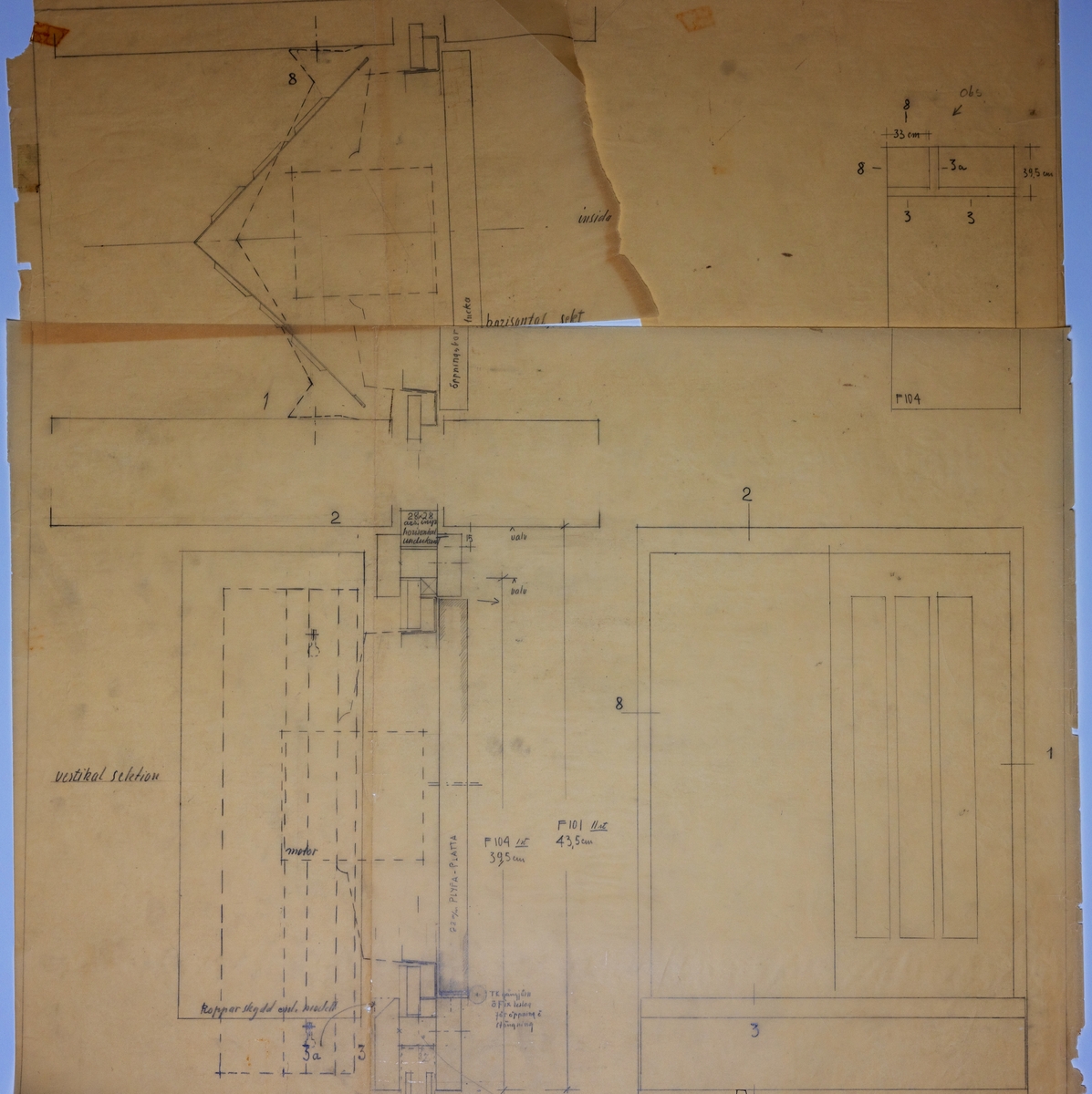 Ritning - ArkDes / DigitaltMuseum